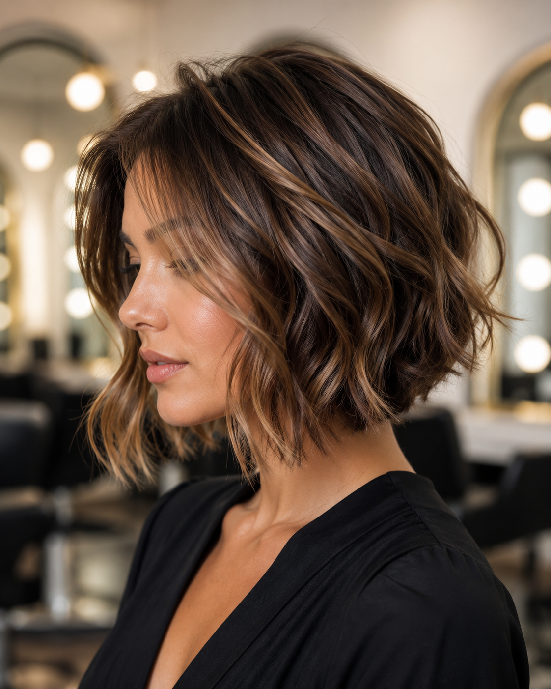 Precision Cuts — salon and hair styling inspiration